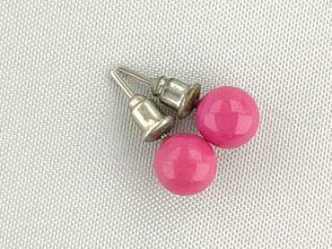 złote dodatki do zielonej sukienki: Earrings, Female, condition - Very good
