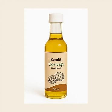yağlar: ZemiS Balqabaq yağı – soyuq sıxım, 250 ml şüşə butulkada — 5