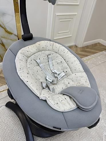 Детские качели: Электронная детская качель-люлька Kidilo 2 в 1 Новая! Подарили, так и — 4