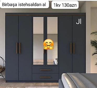 islenmis paltar skafi: Dolab yeni qarderob paltar dolabı — 1