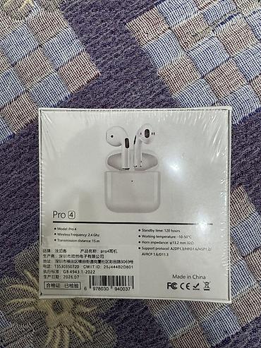 Qulaqcıqlar: Pro 4 True Wireless Stereo qulaqlıq A clas AirPods elimde 4 eded var — 2