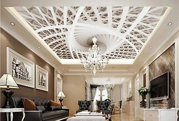 Натяжной потолок: Натяжной потолок 3D потолки Гарантия, Бесплатная консультация, Бесплатный замер — 6