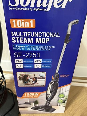 mop dəsti: Sonifer SF-2253 10-in-1 Multifunksional Buxarlı Mop Xüsusiyyətlər: - — 2