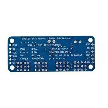 i5 2450m: PCA9685 16 KANALNI 12 BITNI I2C DRAJVER ZA MOTOR | Ovaj kontroler je — 6