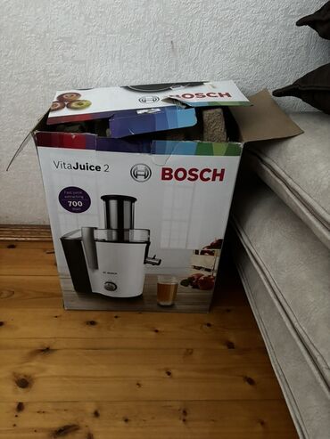 Фильтры для воды: Bosch VitaJuice 2 şirəçəkən - Güc: 700 W – sürətli və effektiv şirə