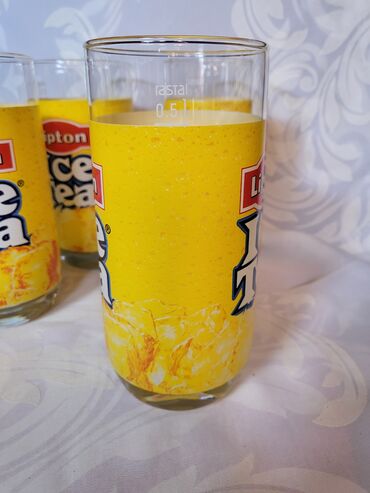 Čaše: Case vintaz,nove Ice Tea,rastal nemacke 0,5L. Case ice tea — 9