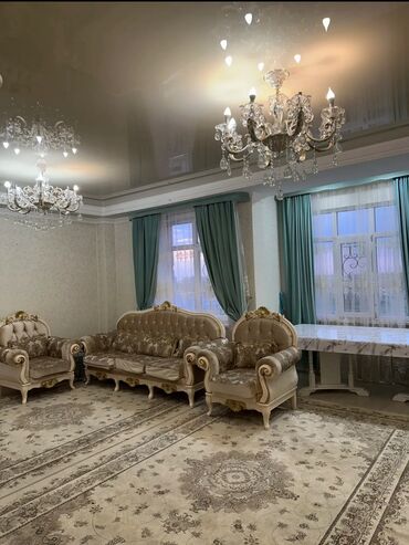 сдаю квартиру бишкек 2023 долгосрочно: 3 комнаты, Агентство недвижимости, Без подселения, С мебелью полностью