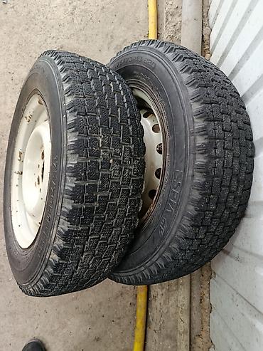 14 зима: Зимние колеса в сборе (2 шт.) - Шины: Falken Espia EPZ (M+S — 4