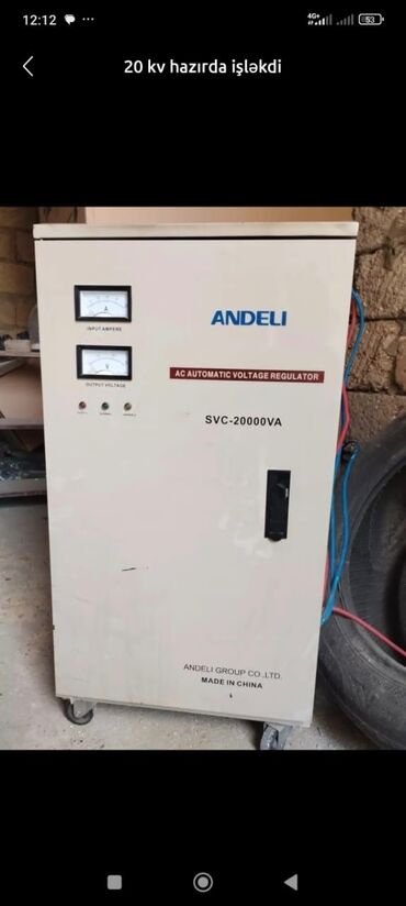 Generatorlar: Stabilizator 
400azn
Mastaga 4989 leli