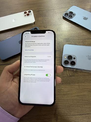 iohone 12: IPhone 12 Pro Max, 256 GB, Pacific Blue, Zəmanət — 6