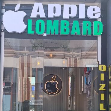 Digər biznes avadanlığı: Apple Lombard dükanı müxtəlif Apple məhsullarının satışı və servisi
