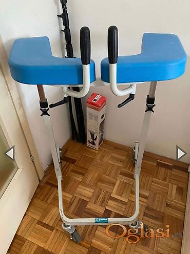 Walkers, crutches, walking sticks, rollators: Pilot hodalica za vertikalizaciju pacijenata. Podesiva po dužini — 1