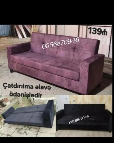 Sifarişlə divanlar: Divan, Qonaq otağı üçün, Parça, Bazalı, Açılan, Kitab — 9