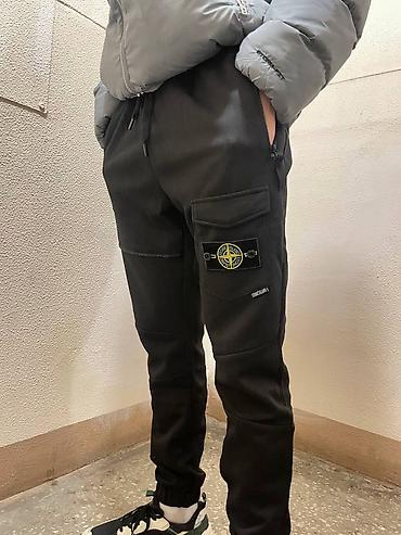 эркектер: Мужские джоггеры Stone Island - Модель: спортивные штаны-джоггеры с — 6