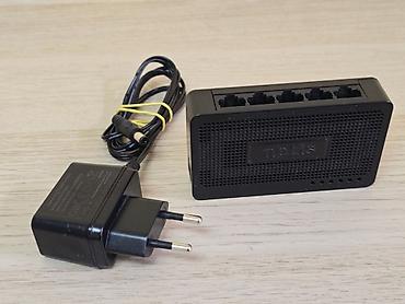 hub: Коммутатор Netis ST3105S, 5 портовый, 100мб/с ГАРАНТИЯ МЕСЯЦ - (в — 1