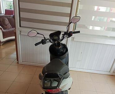 Mopedlər,skuterlər: Skuter – Aerox Ares model - Rəng: boz-gümüşü gövdə, qara üst panel — 7