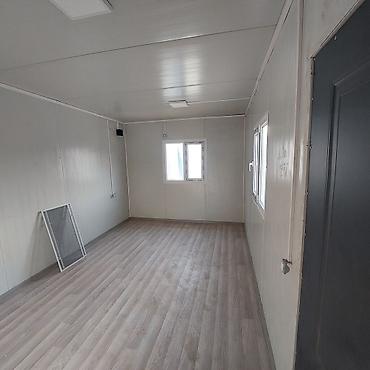 Контейнеры: 3.00 x 6.00 sanitar qovsaqli sendiviç ofis. Divar : 50mm sendiviç — 10