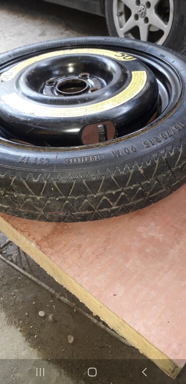 disk teker 17: İşlənmiş Disk təkər Volkswagen R 15, 4 Boltlu
