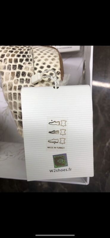 Basanoşka və səndəllər: Ölçü: 37.5, İşlənmiş — 5