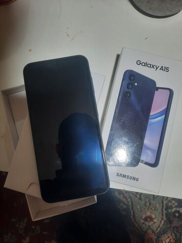 samsunq not: Samsung Galaxy A15, 128 GB, rəng - Qara