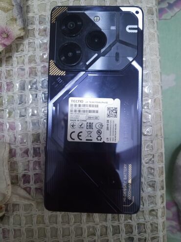 телефон google: Tecno Pova 6 Pro 5G, Б/у, 256 ГБ, цвет - Голубой, 2 SIM