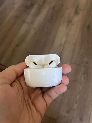 airpods pro 1: Yeni Simsiz (Bluetooth) Qulaqcıqlar, Apple, rəng - Ağ — 1