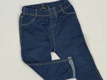 sukienka dla nastolatek: Denim pants, Inextenso, 9-12 months, condition - Perfect