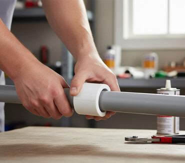 фитинги для пластиковых труб: Муфта, Материалы: Пластик