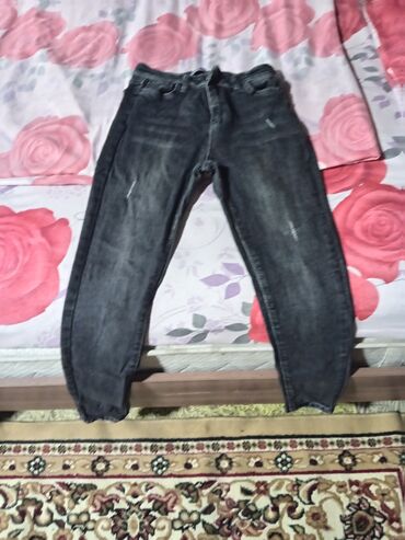 Джинсы: Брюки, Stradivarius, S (EU 36), цвет - Синий