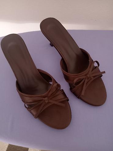 walkmaxx obuca: Ženske klompe/sandalete na štiklu – braon - Elegantan dizajn sa — 2