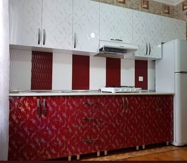 Sifarişlə mətbəx mebeli: Sifarişlə mətbəx dəsti, Özü çəkən petlələr, Mat laminat, Kredit yoxdur, Rayonlara çatdırılma, Pulsuz çatdırılma — 3