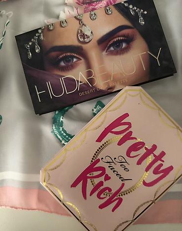Göz kölgələri Huda Beauty İşlənmiş