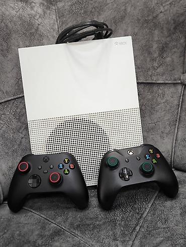 Xbox One: Xbox One S oyun konsolu paketi - Rəng: ağ (korpusu ventilyasiya — 1