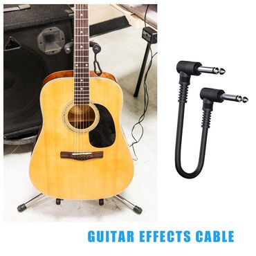 бас гитара: Педальный кабель для гитары, бас гитарны, усилитель, Соединительный