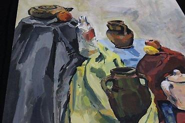 Stilske umetničke slike: SLIKA MRTVA PRIRODA, IMPRESIONIZAM, AKRIL NA KARTONU, 70X100 | Slika — 7