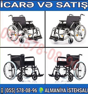 tibbi araba: Məhsul: Manual əlil arabaları – icarə və satış Təsvir: - Almaniya — 1