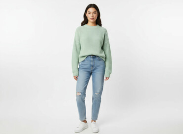 Swetry: Sinsay, Sweter damski, rozmiar 2XS