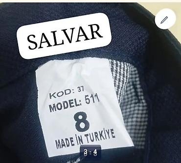 3 duymə koynək: Uşaq üçün klassik kostyum dəsti - Rəng: tünd göy (navy) - Komplekt — 4