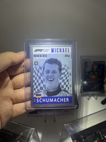 Sikkələr: Topps Turbo Attax 2025 Michael Schumacher icon karti, teze setdandi