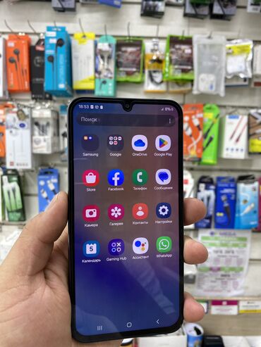 телефоны кнопачные: Samsung Galaxy A34 5G, Колдонулган, 128 ГБ, түсү - Кара, 2 SIM lalafo.kg да телефоны кнопачные: Samsung Galaxy A34 5G, Колдонулган, 128 ГБ, түсү - Кара, 2 SIM