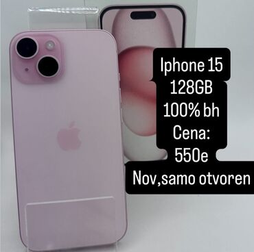 Apple iPhone: Apple iPhone iPhone 15, 128 GB, Roze, Face ID — 1