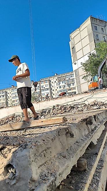 Демонтаж и вывоз строительного мусора - Демонтаж зданий и сооружений lalafo.kg да Демонтаж и вывоз строительного мусора - Демонтаж зданий и сооружений