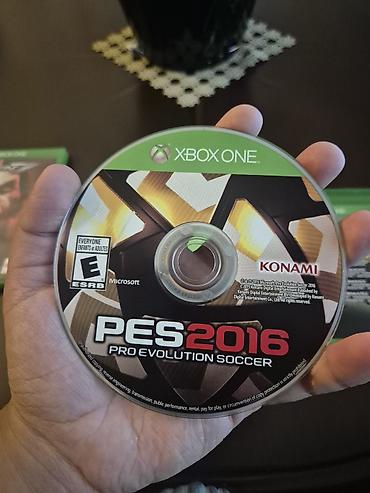 sazz problem: Xbox üçün PES 2016 satılır. ​Oyun diski təmiz və ideal vəziyyətdədir — 5