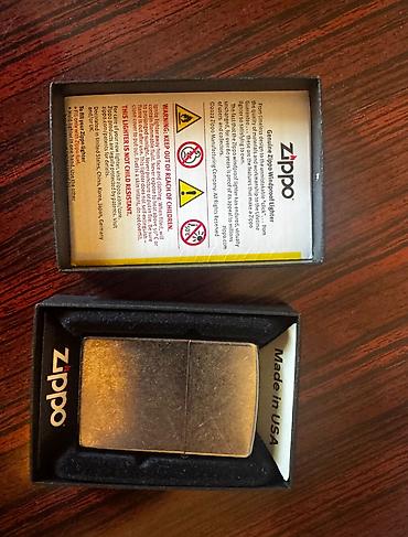 Aksesuarlar: Zippo alışqan
Qutusu ilə, İstifadə edilməmiş — 7