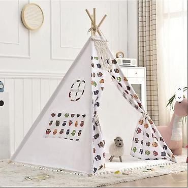 Šatori za decu: 06. 🌞⛺ DEČIJI TIPI ŠATOR ZA IGRU – PREMIUM MODEL 💛✨ Stvorite svom — 4