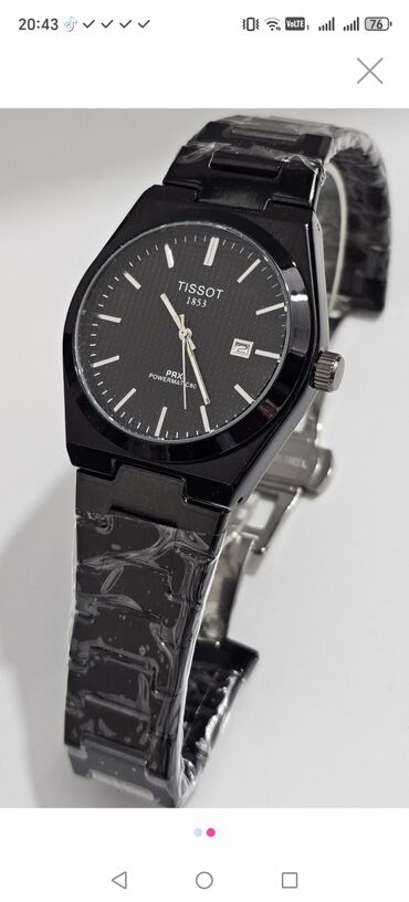 Qol saatları: Yeni, Qol saatı, Tissot, rəng - Qara — 6