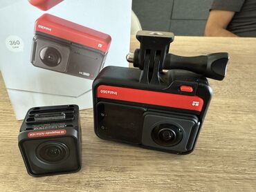 карты памяти с адаптером для видеорегистратора: Insta 360 One RS Twin Edition Interchangeable Lens Action Cam