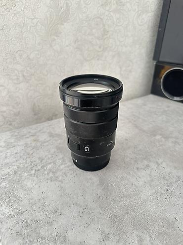 Объектив Sony E PZ 18–105mm F4 G OSS Работает - ИДЕАЛЬНО Линза без