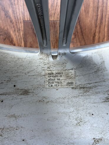Диски: Литые Диски R 20 Комплект, отверстий - 5, Б/у — 12
