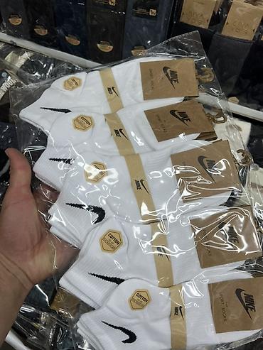 dunk low: Короткие спортивные носки Nike (белые) - Модель: Sport Socks — 2